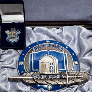 Знак премии «Щит и Меч Отечества»