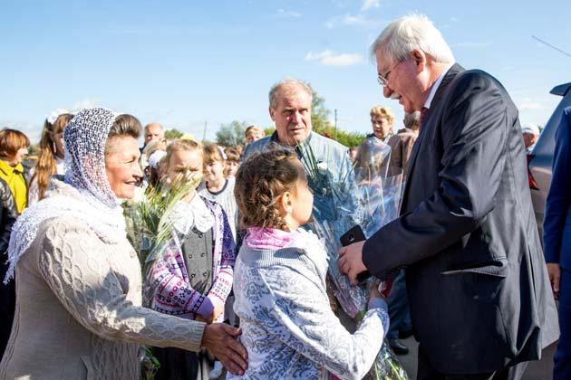 На празднике День села Хирино, 2017 год