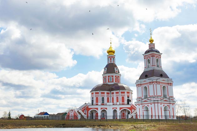 Храм в честь Усекновения Честной главы Иоанна Предтечи в селе Хирино